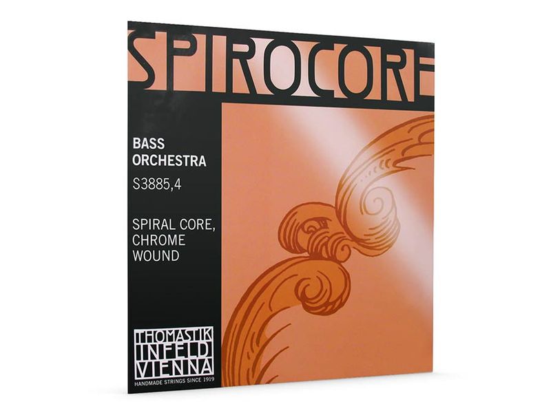 Thomastik THS-3885-4 Spirocore double bass string A-3 3/4 (string lenth 106cm) medium, spiral core, chrome