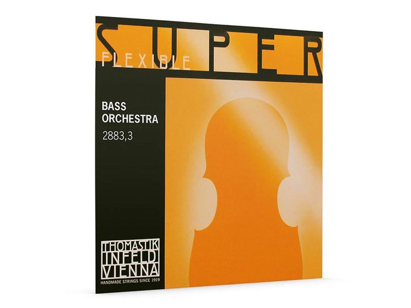 Thomastik TH-2883-3 Superflexible double bass string A-3 1/2 (string length 96-97cm), rope core, chrome