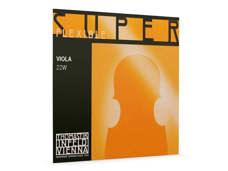 Thomastik TH-22W Superflexible viola string C-4 (string length 37cm) light, rope core, chrome wound