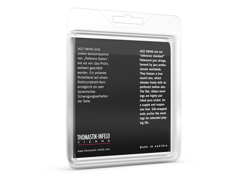 Thomastik THJS-111T Jazz Swing string set electric, nickel flatwound, 011T-015T-019-025-035-047 tinplated trebles