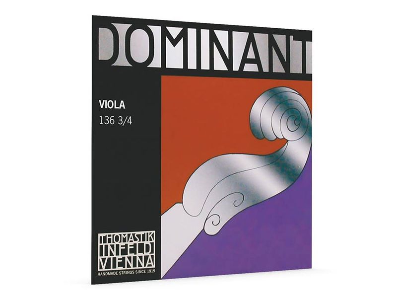 Thomastik TH-136-34 Dominant viola string A-1 3/4 (string lengh 34,5cm), synthetic core, aluminum wound