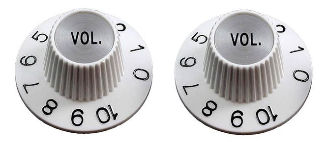 Hovedbilde Allparts Volume Knobs Witch Hat Style fits USA ...