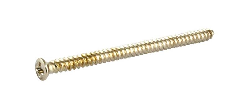 Allparts Soapbar Pickup Mounting Screws Nickel 4-p