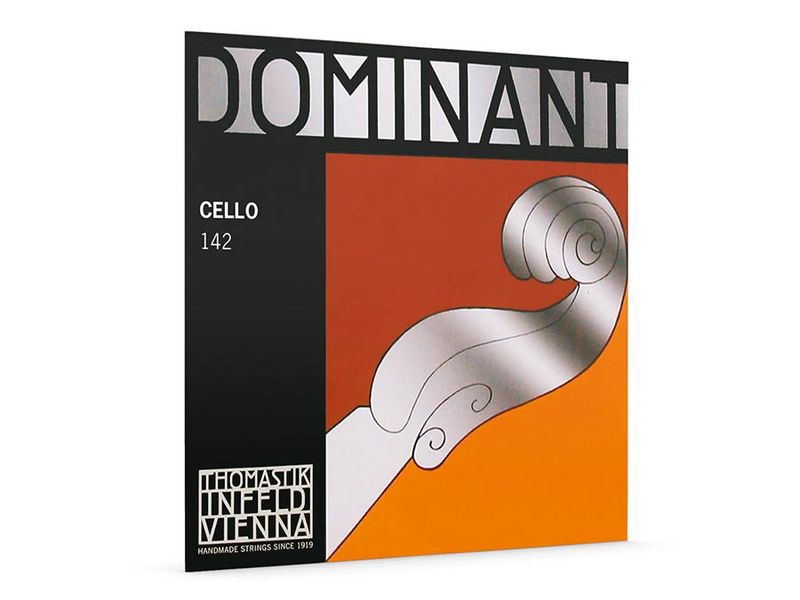Thomastik TH-142 Dominant cello string A-1 4/4 medium, synthetic core, chrome
