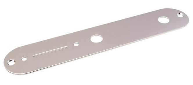 Hovedbilde Allparts Control Plate Nickel