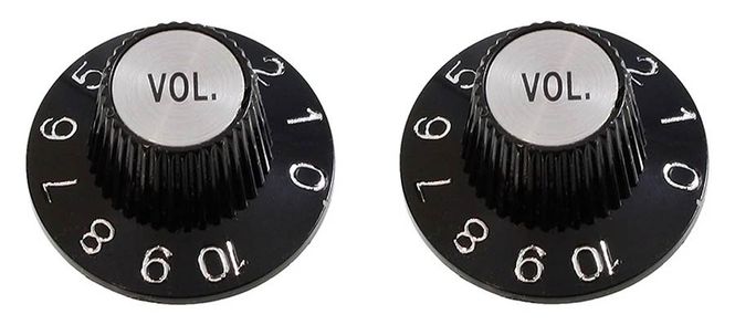 Hovedbilde Allparts Volume Knobs Witch Hat Style fits USA ...
