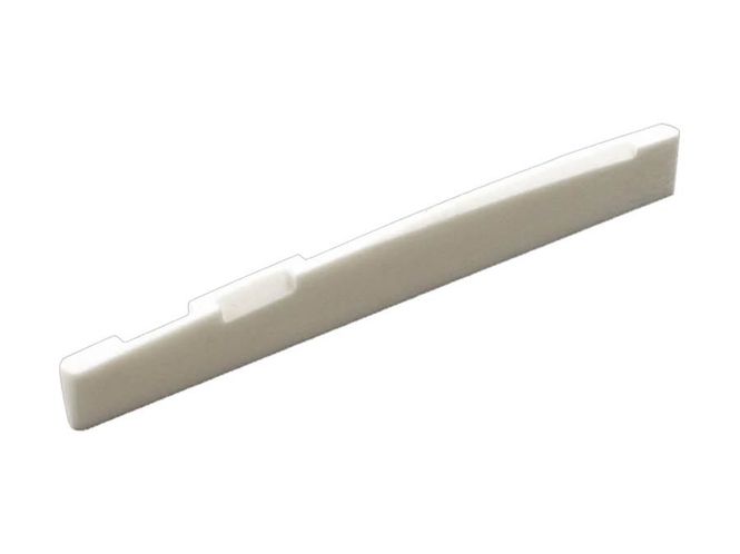 Hovedbilde Allparts Compensated Bone Saddle for Acoustic ...