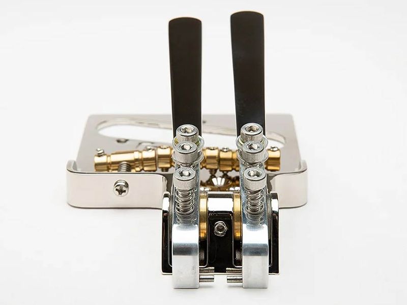 Allparts Certano T-Bender, B&G-bender bridge for Tele, chrome