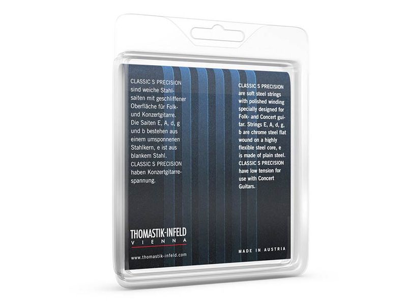 Thomastik THKF-110 Classic S string set classic, precision flatwound, 010-014-018-024-031-038