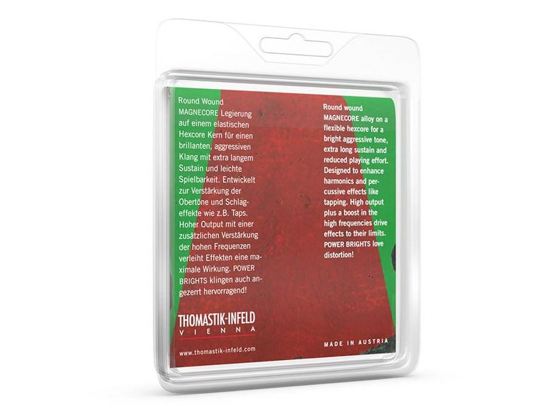 Thomastik THRP-110 Power Brights string set electric, magnecore, 010-013-018-028-042-050