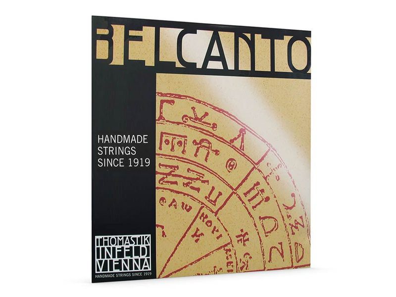 Thomastik THBC-65 Belcanto double bass string B-5 3/4 (string length 104cm), rope core, chrome