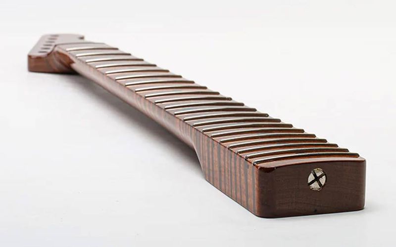 Allparts Select ltd VIN-MOD replacement neck for Telecaster, AAA+ roasted flamed maple, nitro finish