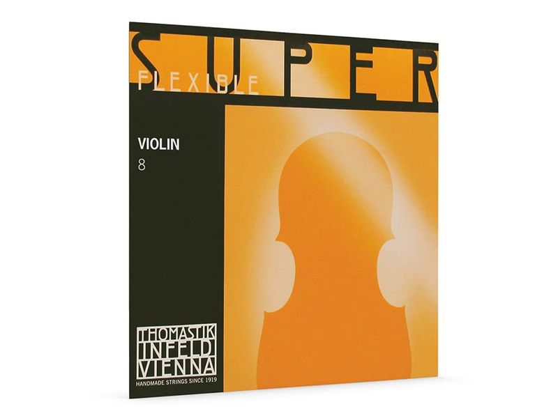 Thomastik TH-8 Superflexible violin string E-1 4/4 medium, rope core, chrome wound
