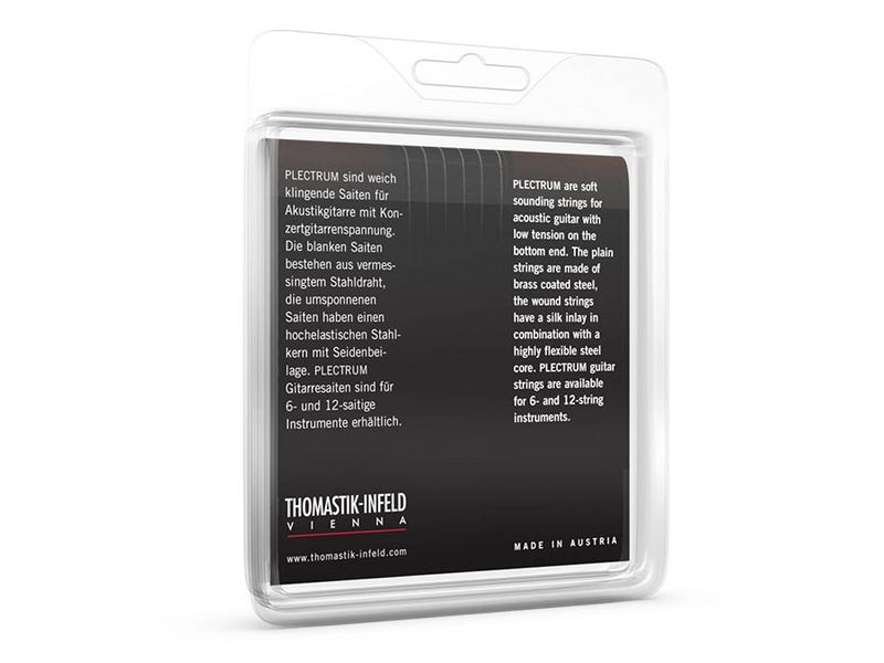 Thomastik THAC-113 Plectrum string set acoustic, bronze roundwond, 013-061