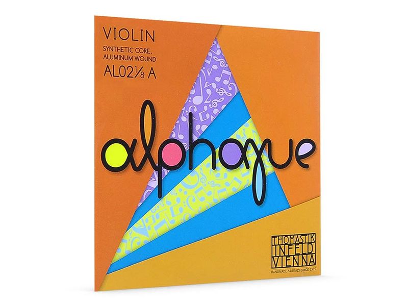 Thomastik THAL-01-12 Alphayue violin string E-1 1/2 medium, carbon steel core, tin plated, removable ball end