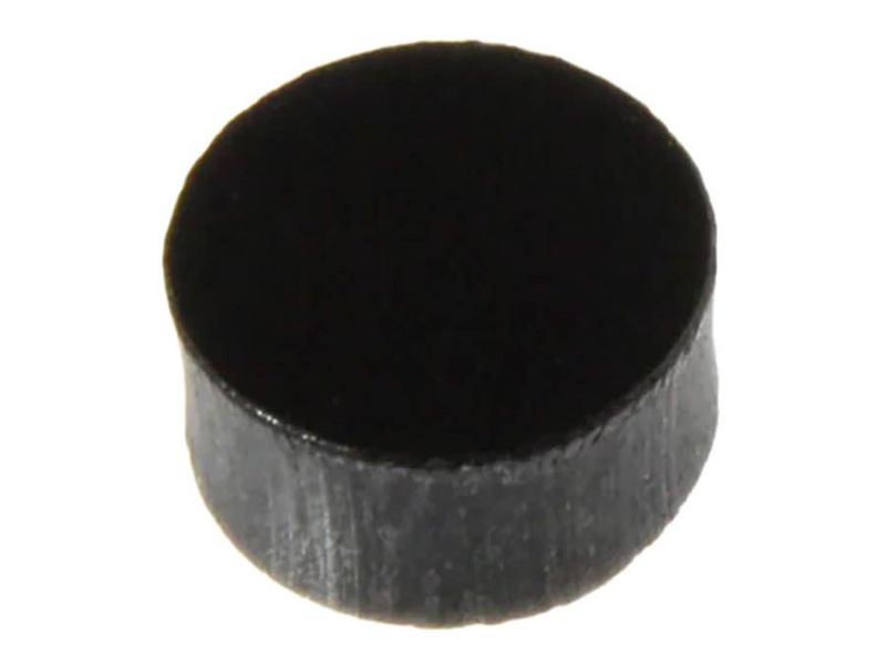 Allparts black inlay dots, quarter inch (6.35mm), 50 pcs