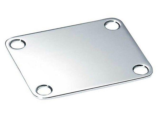 Hovedbilde Allparts Gotoh Neck Plate Chrome