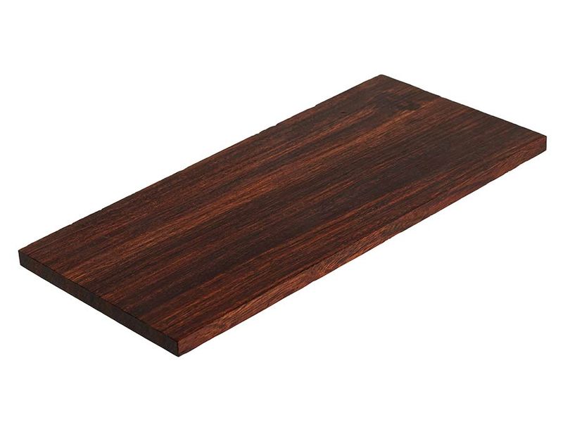 Allparts ebony peghead veneer, 205 x 105 x 6mm (8 1/16