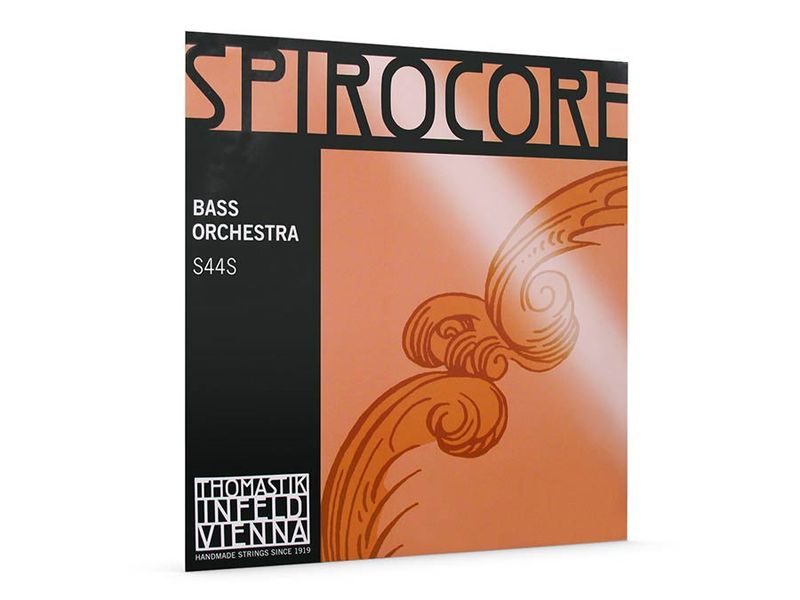 Thomastik THS-39W Spirocore double bass string E-4 4/4 (string length 110cm) light, spiral core, chrome