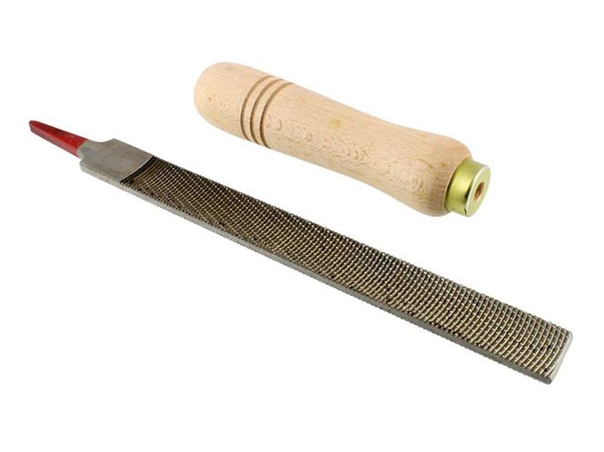 Hovedbilde Allparts 20mm fine flat wood carving file