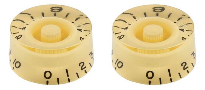 Hovedbilde Allparts Speed Knobs Cream 2-p
