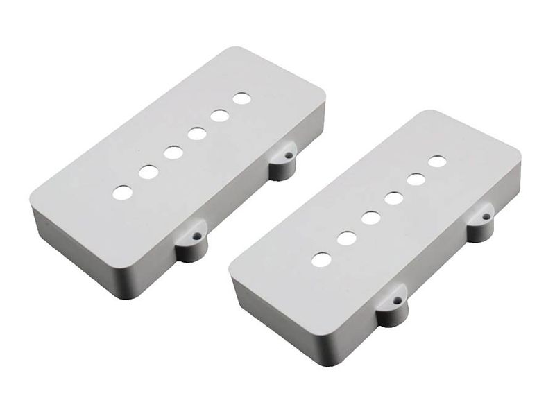 Allparts pickup covers for Jazzmaster, aged white, set of 2