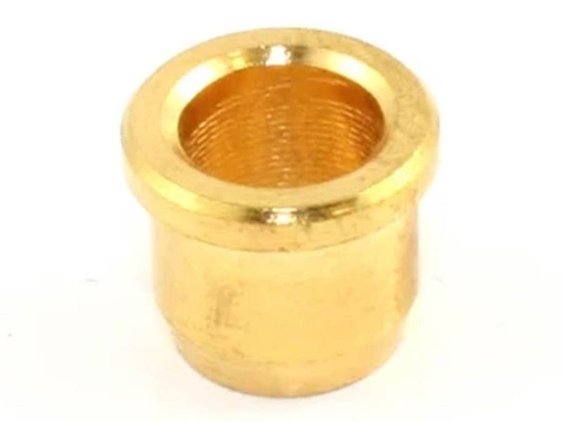 Allparts Vintage Reproduction Smooth String Ferrules Gold 6-p