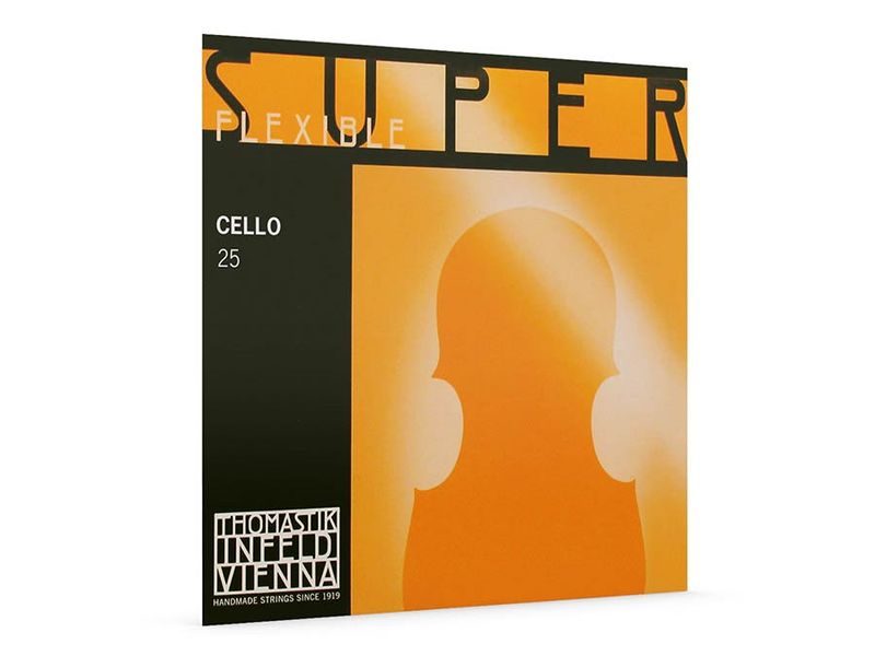 Thomastik TH-25 Superflexible cello string A-1 4/4 medium, rope core, chrome