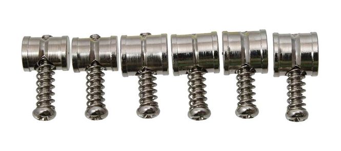 Hovedbilde Allparts Bridge Saddles for Mustang® 6-p
