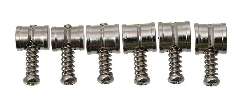 Allparts Bridge Saddles for Mustang® 6-p