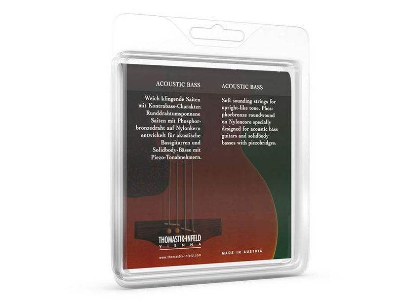 Thomastik THAB-346 Acoustic Bass string set acoustic 6-string bass, phosphor bronze, longscale, 035-041-053-068-086-118