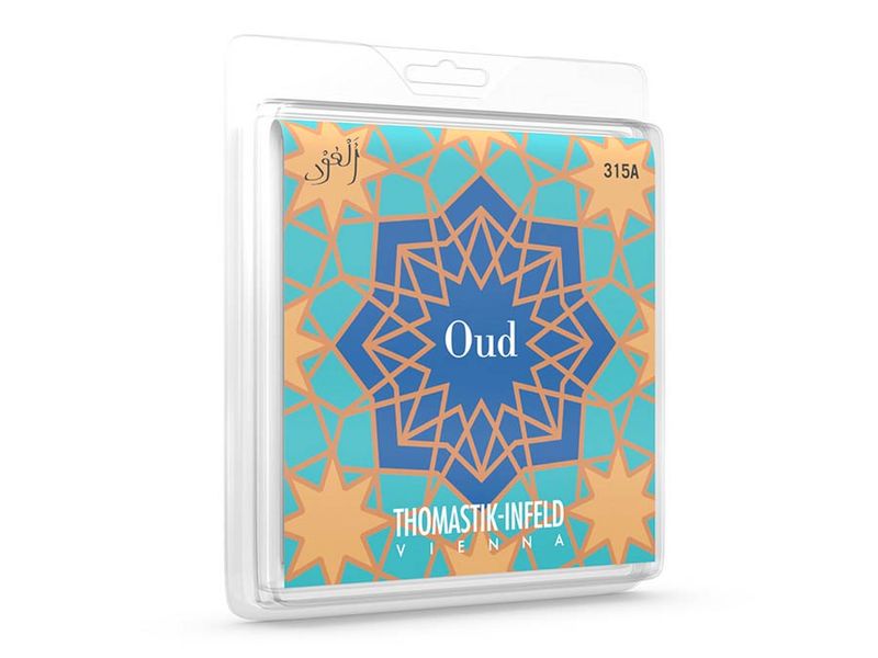 Thomastik TH-315A 0 string set for oud, consists of TH-310, TH-311, TH-317, TH-313 and TH-314 strings