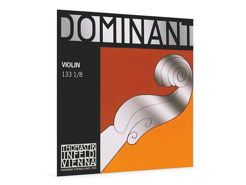 Thomastik TH-133-18 Dominant violin string G-4 1/8, synthetic core, silver wound