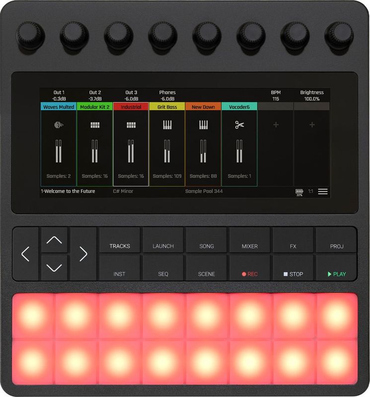1010music Bento - Sampling production lab