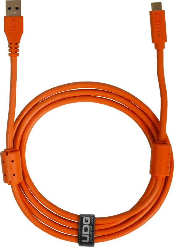 UDG Gear Ultimate Audio Cable USB 3.0 C-A Orange Straight 1,5 m