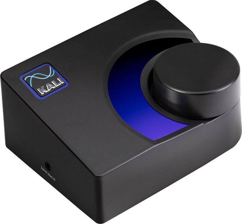 Kali Audio MV-BT - Volymkontroll med Bluetooth och balanserade ljudutgångar, 2 st XLR och 2 st TRS