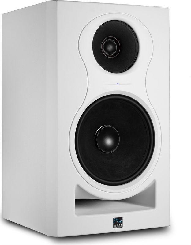 Kali Audio IN-8 V2 White - 3-vägs Co-Axial studiomonitor, 8’’ bas, 4’’ mellanregister & 1’’ diskant, Class-D 140W