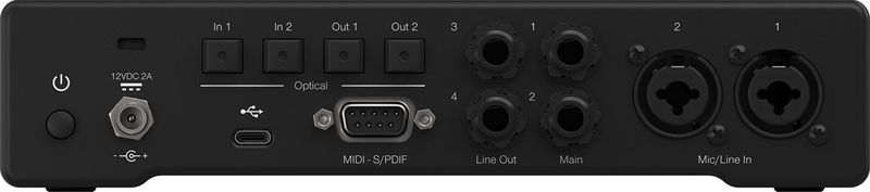 Fender Studio Quantum HD 2 - 20x24 audio interface, USB-C, 32-bit/192 kHz