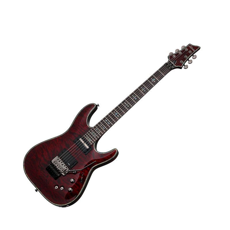 Schecter Hellraiser C-1 Floyd Rose Sustainiac Black Cherry
