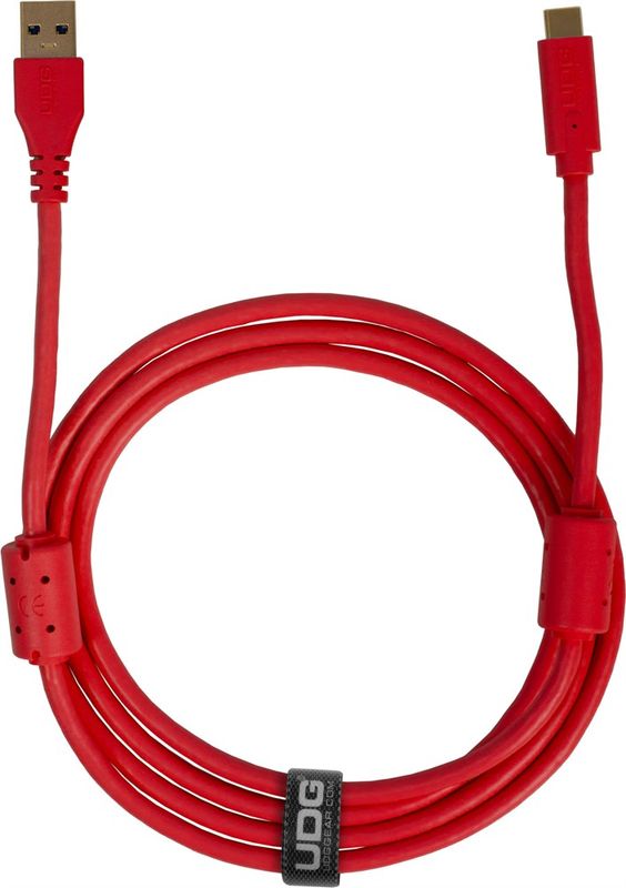 UDG Gear Ultimate Audio Cable USB 3.0 C-A Red Straight 1,5 m