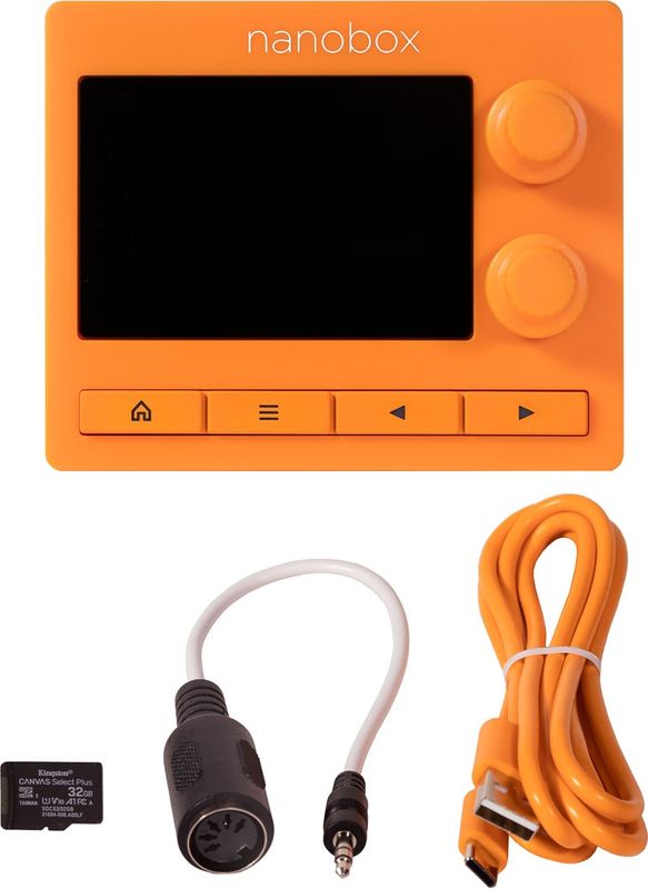 1010music Nanobox Tangerine - Compact streaming sampler