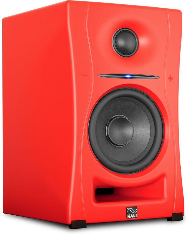 Kali Audio 4 Inch 2-Way Ultra Nearfield powered loudspeaker system w/Bluetooth - Red