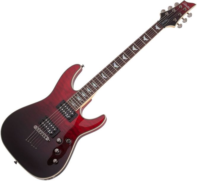 Hovedbilde Schecter OMEN EXTREME-6 BK/RD FADE