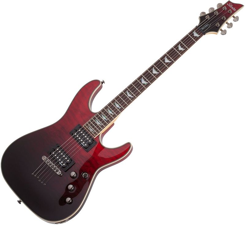 Schecter OMEN EXTREME-6 BK/RD FADE