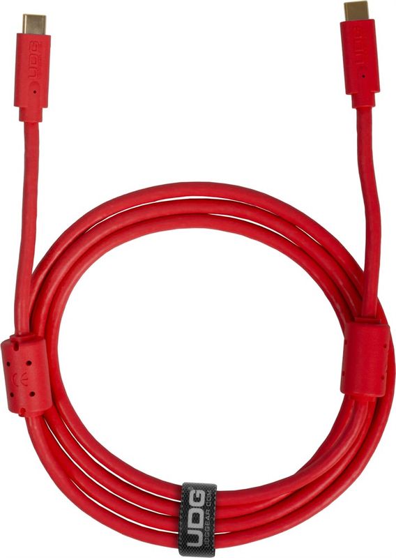 UDG Gear Ultimate Audio Cable USB 3.2 C-C Red Straight 1,5 m
