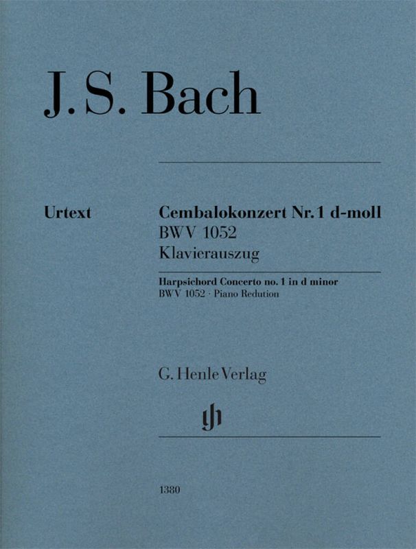 Johann Sebastian Bach - Harpsichord Concerto no. 1 in d minor BWV 1052