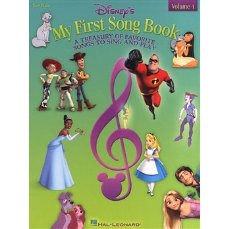  Disney My first songbook vol 1-4 Notepakke