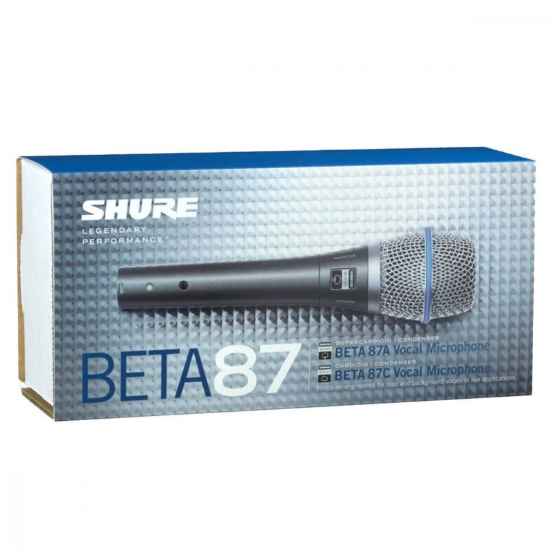 Shure Beta 87C Cardioid Condenser Mic