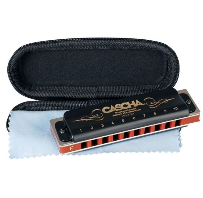 Hovedbilde Cascha Professional Blues Series Harmonica - HH 2221 F-dur.