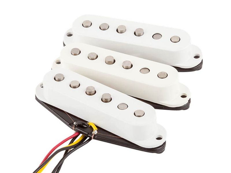 Fender Genuine Replacement Original White Tex-Mex Strat Pickups